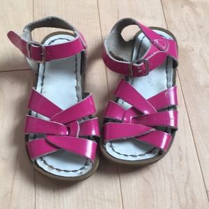 Pink  little kid Salt Water Sandal